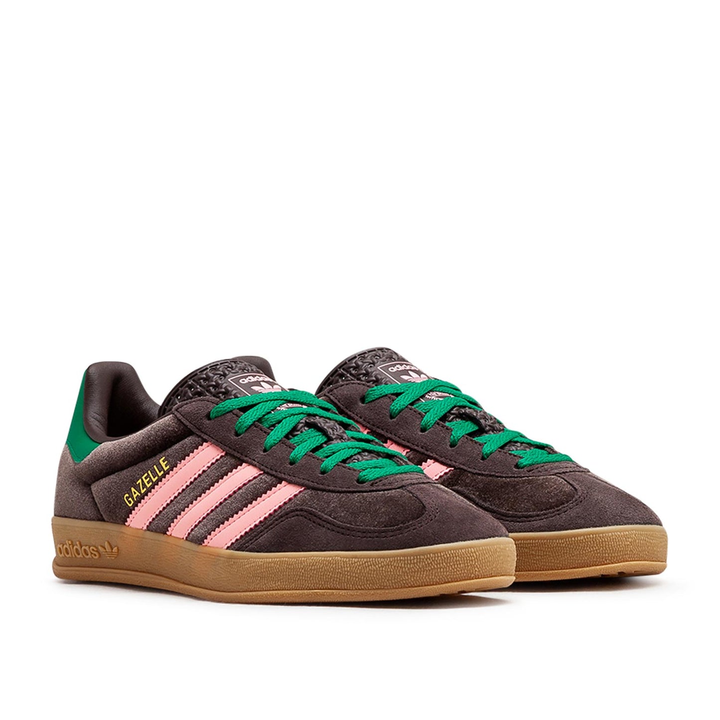 adidas WMNS Gazelle Indoor (Brown / Pink)