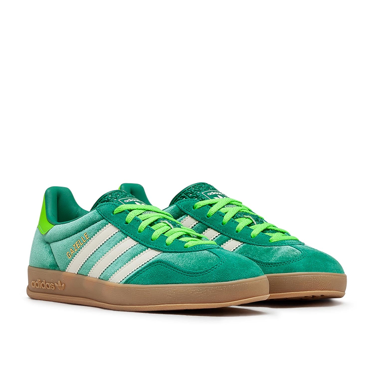 adidas WMNS Gazelle Indoor (Grün / Weiss) - Allike Store