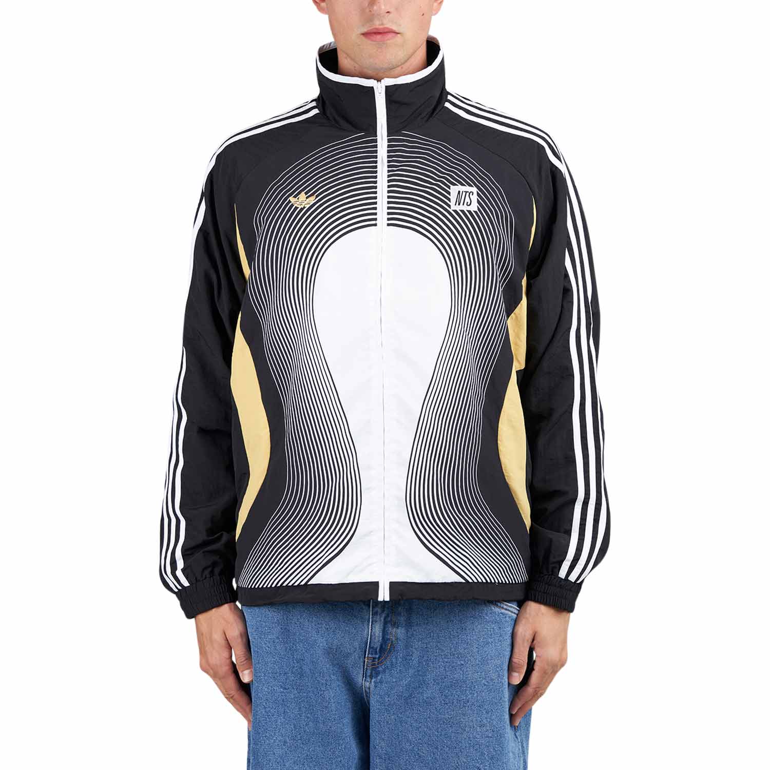 adidas x NTS TG Track Top (Schwarz / Weiß / Gold)  - Allike Store