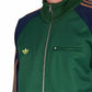 adidas x Brain Dead Track Top (Grün / Blau) - Allike Store