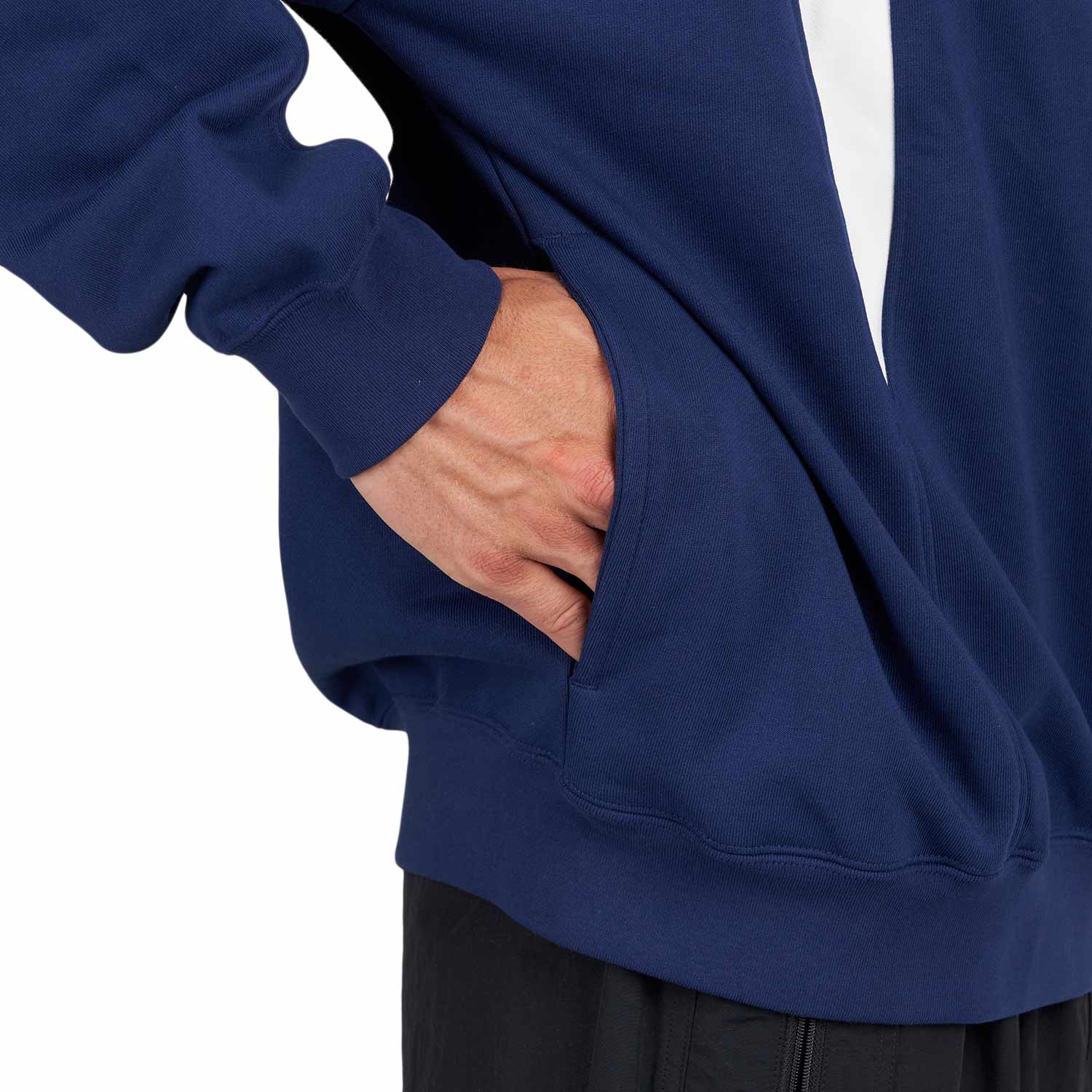 Y-3 Cutline Hoodie (Blau / Weiss) - Allike Store