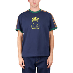 adidas x Brain Dead T-Shirt (Navy) - Allike Store