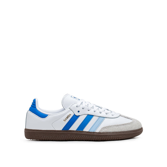 adidas JUNIOR Samba OG (Weiss / Blau)