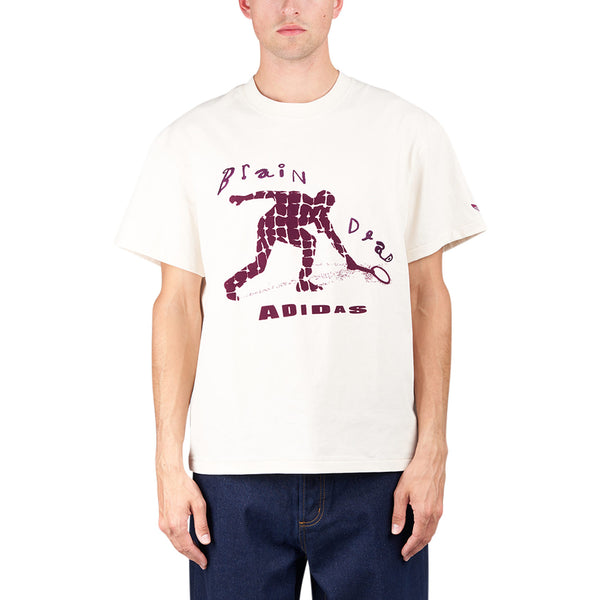 adidas x Brain Dead T-Shirt (Beige / Bordeaux) JX9393 adidas x Brain Dead T-Shirt (Beige / Bordeaux) JX9393