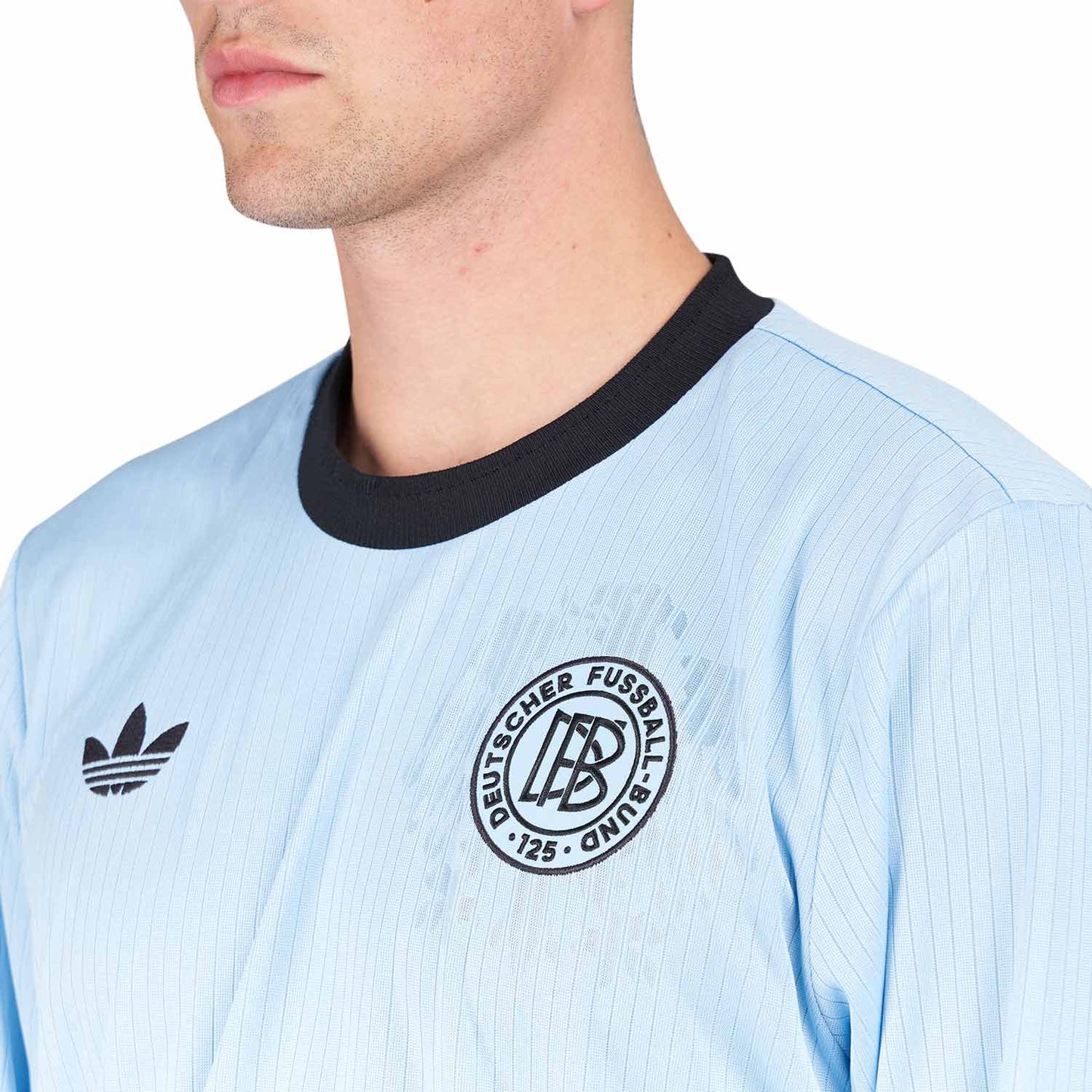 adidas DFB 125 Jahre Jersey Longsleeve (Blau / Schwarz) - Allike Store