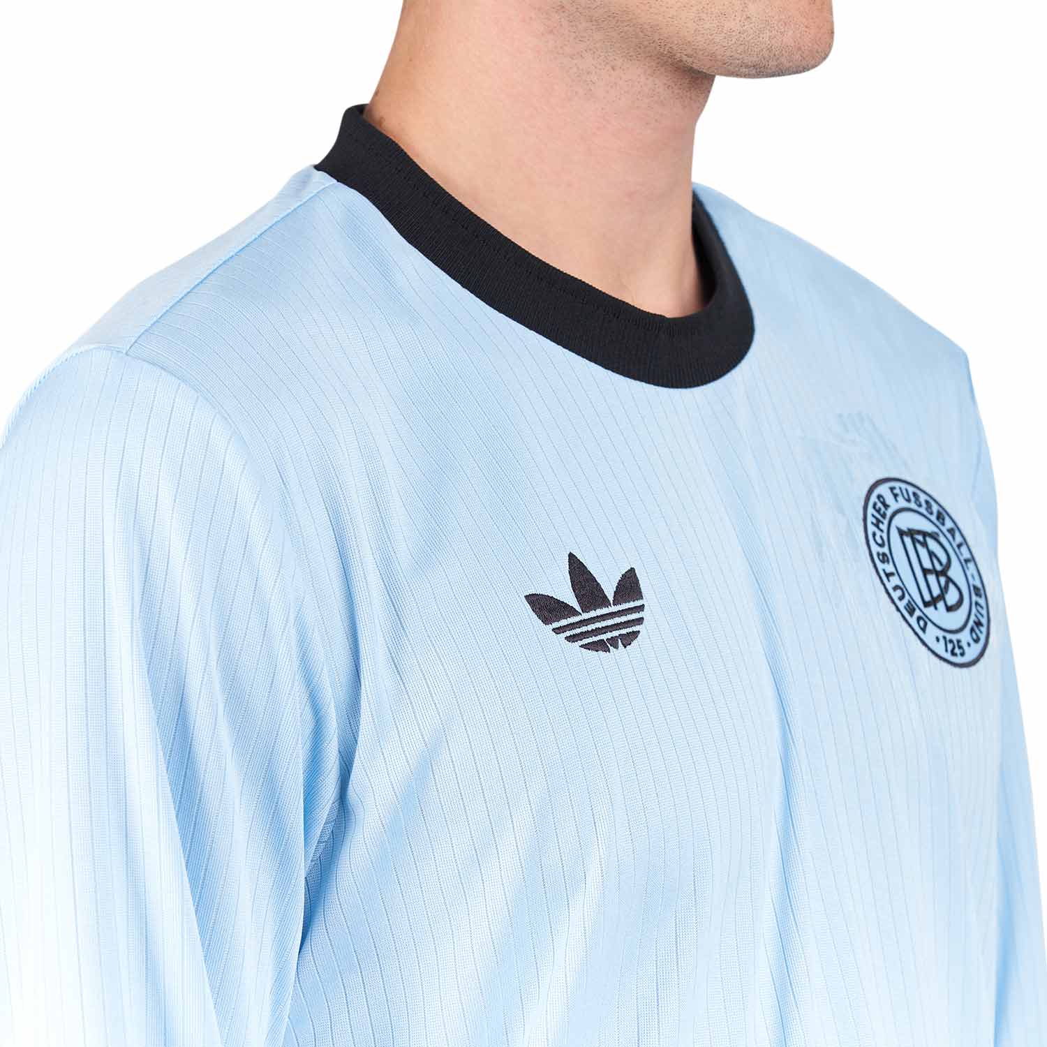 adidas DFB 125 Jahre Jersey Longsleeve (Blau / Schwarz) - Allike Store