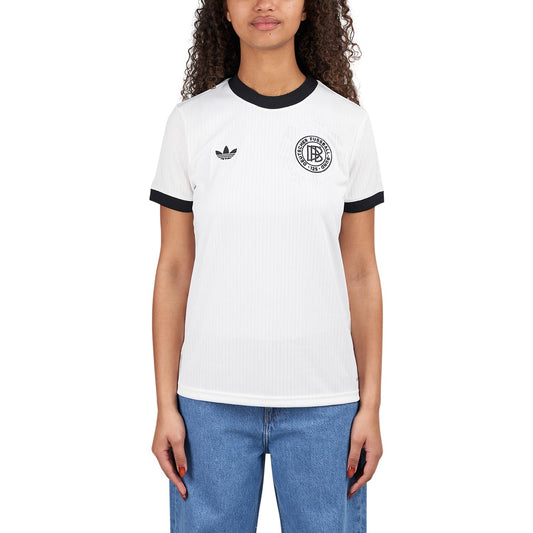 adidas WMNS DFB 125 Jahre Jersey (Weiss / Schwarz)