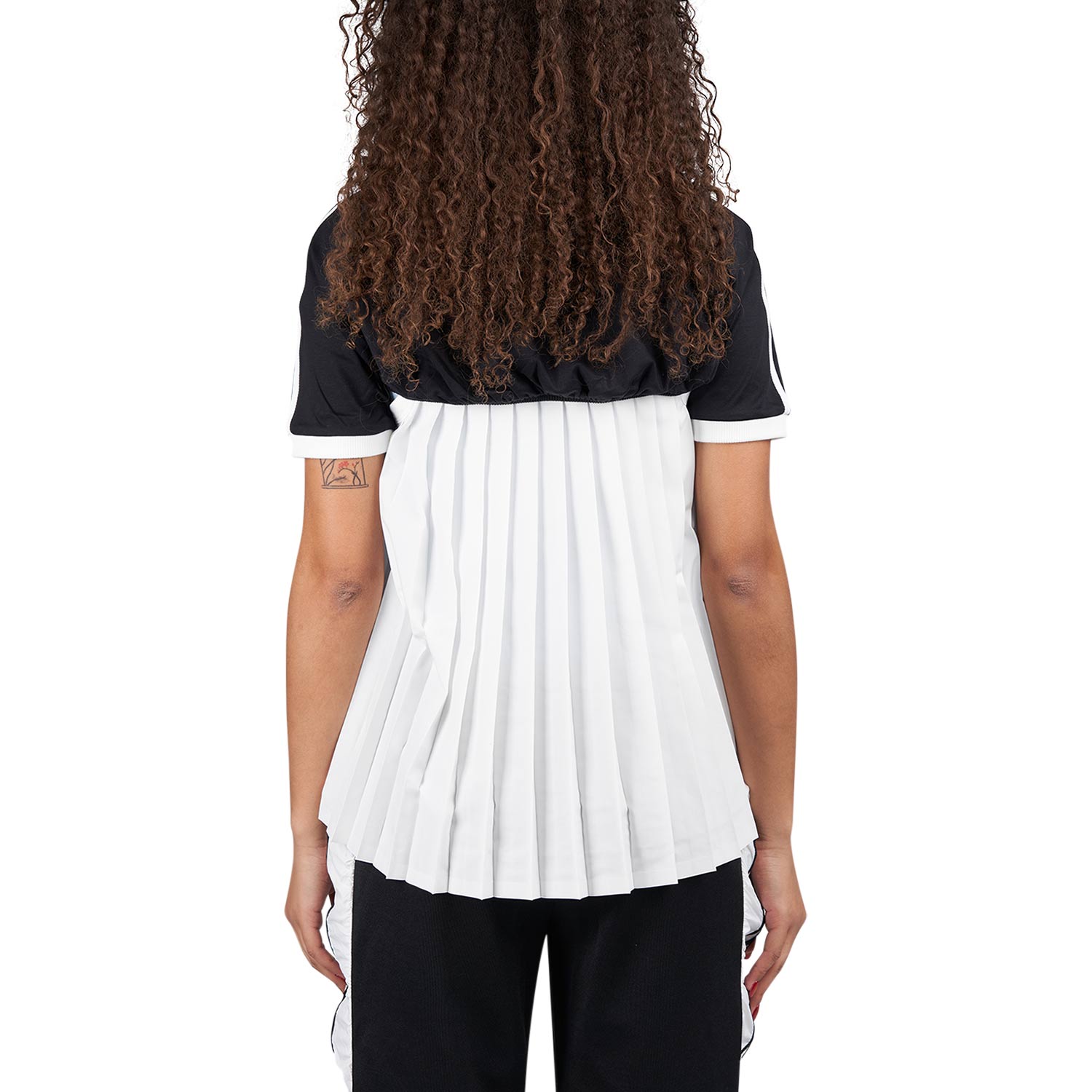 adidas WMNS Cali Tee (Schwarz / Weiss) - Allike Store