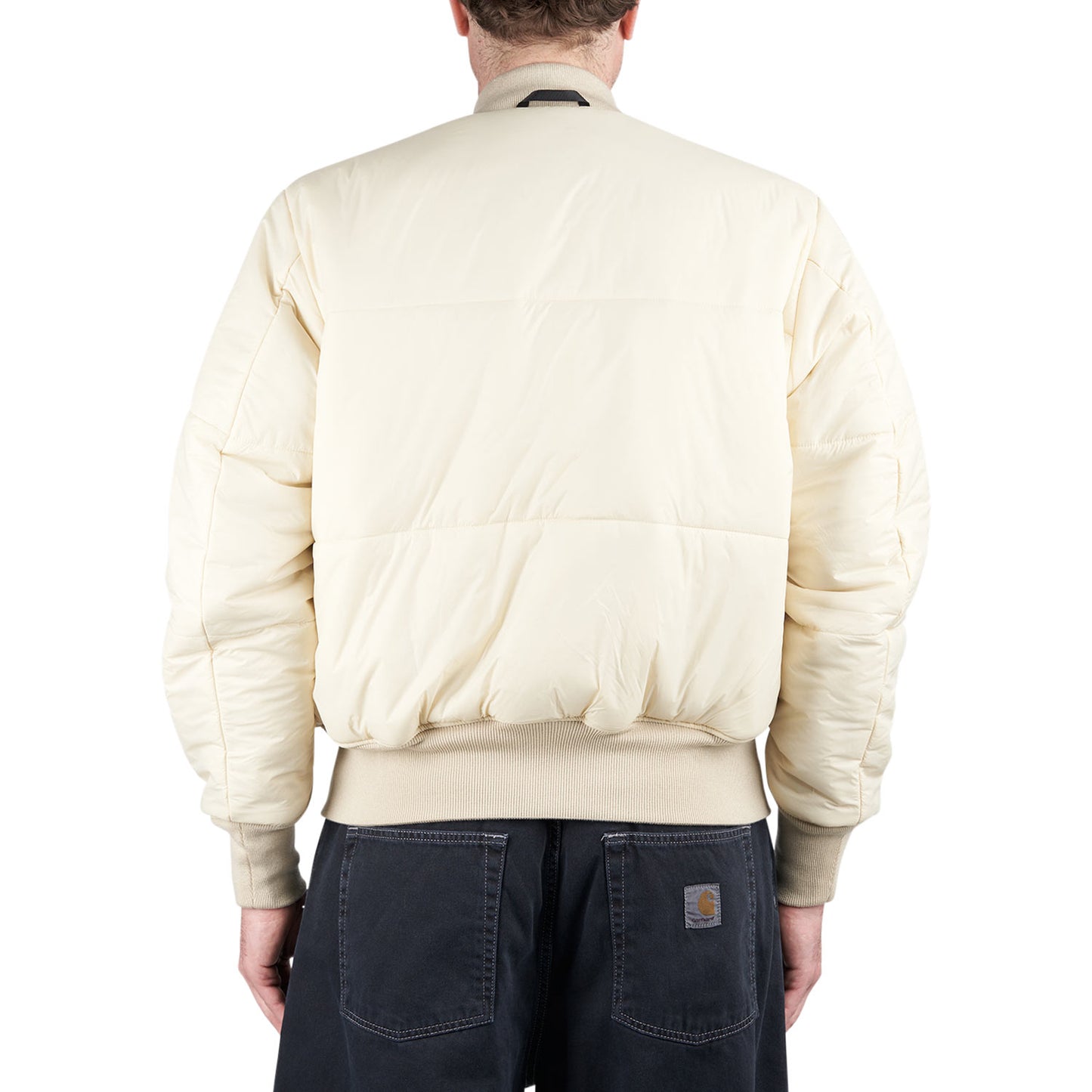 Alpha Industries MA-1 Base Flight Jacket (Weiss) - Allike Store