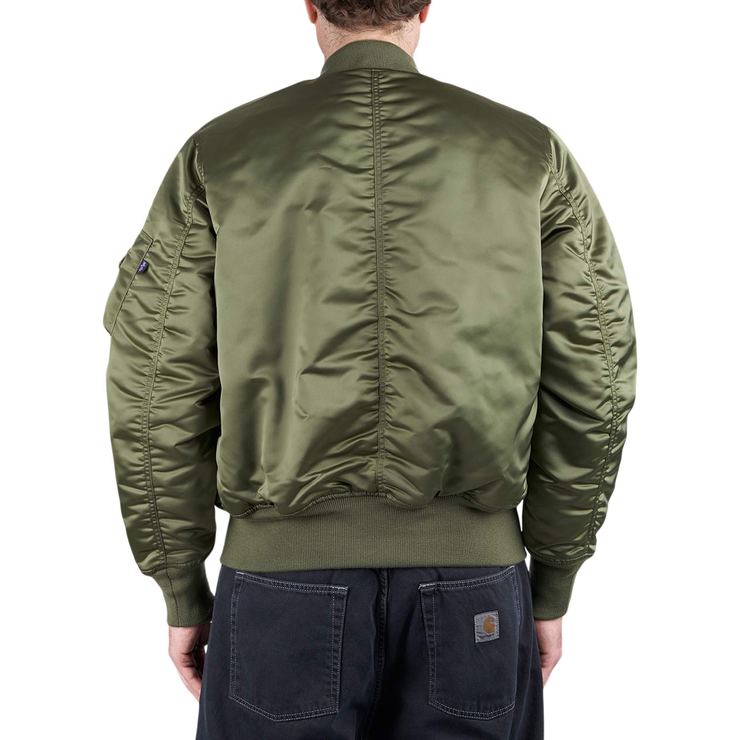 Alpha Industries MA-1 Base Flight Jacket (Grün) - Allike Store