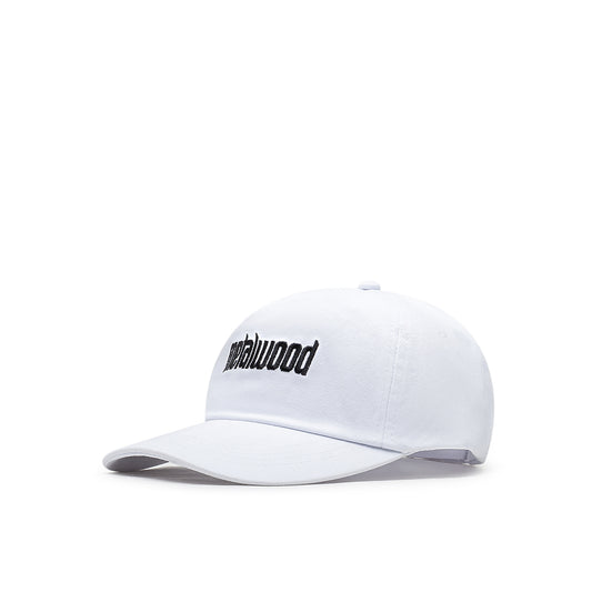 Metalwood Logo 5-Panel Hat (White / Black)