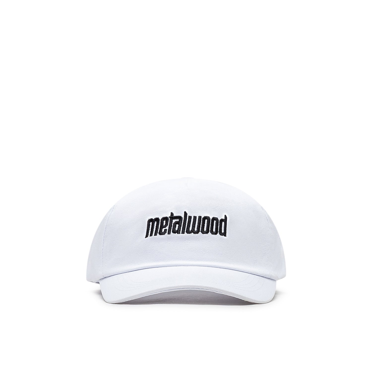 Metalwood Logo 5-Panel Hat (Weiss / Schwarz) - Allike Store