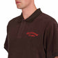 Metalwood Medieval Terry Polo (Braun / Rot) - Allike Store