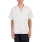 Metalwood Textured Caddie Shirt (Beige) - Allike Store