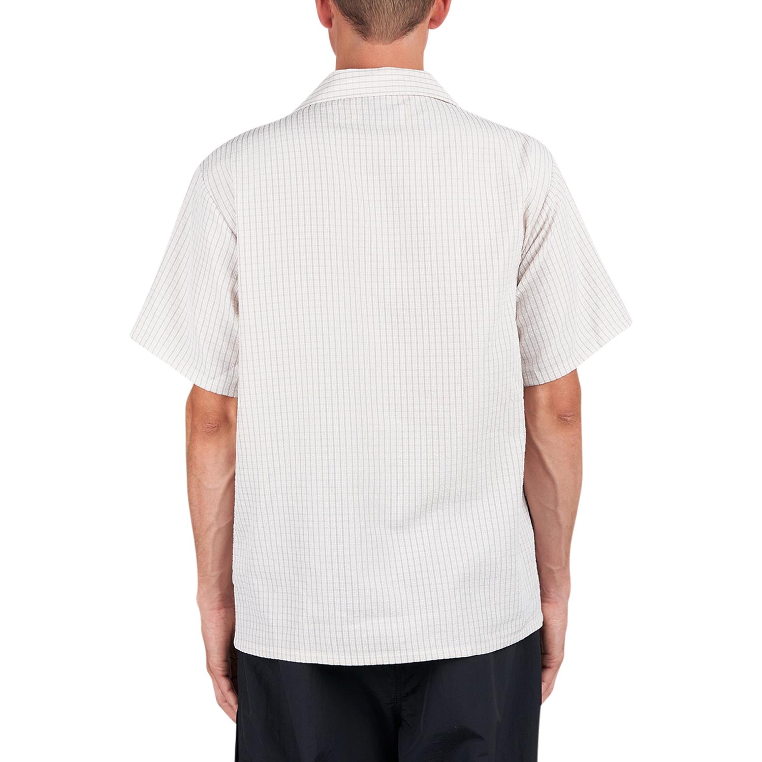 Metalwood Textured Caddie Shirt (Beige) - Allike Store