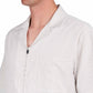 Metalwood Textured Caddie Shirt (Beige) - Allike Store