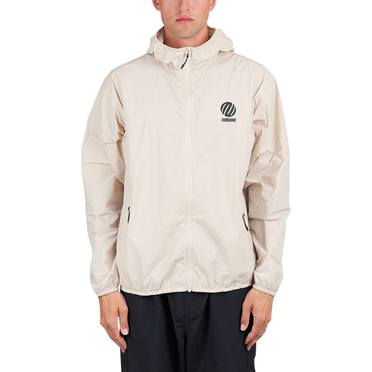 Metalwood Lightweight Ripstop Wind Jacket (Beige) - Allike Store