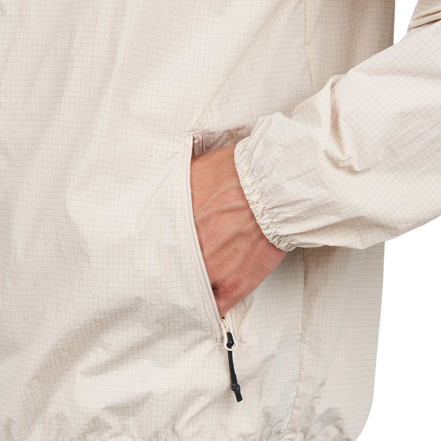 Metalwood Lightweight Ripstop Wind Jacket (Beige) - Allike Store