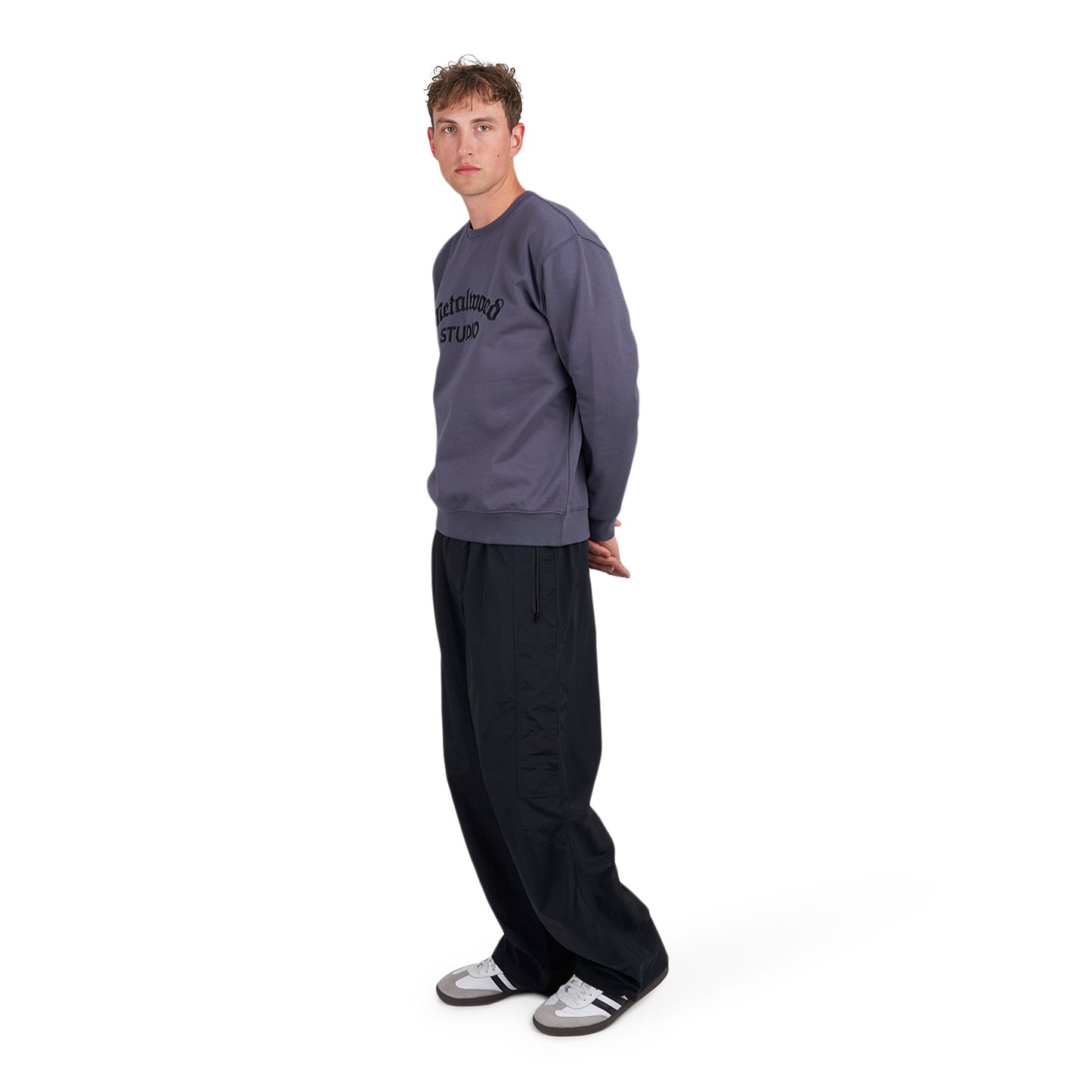 Metalwood Medieval Crewneck Sweatshirt (Grau) - Allike Store