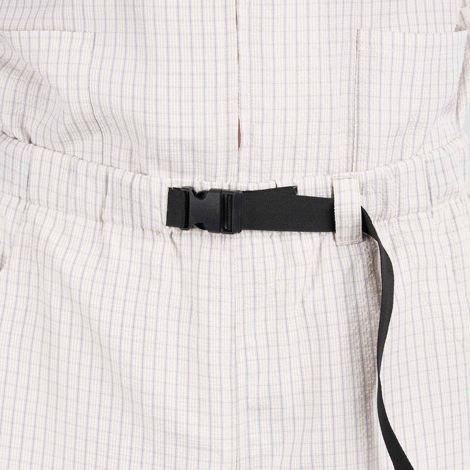 Metalwood Textured Caddie Shorts (Beige) - Allike Store