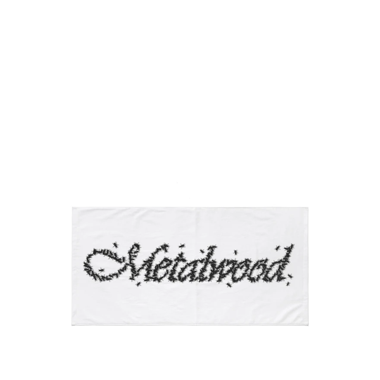 Metalwood Flies Caddie Towel (Weiss / Schwarz) - Allike Store