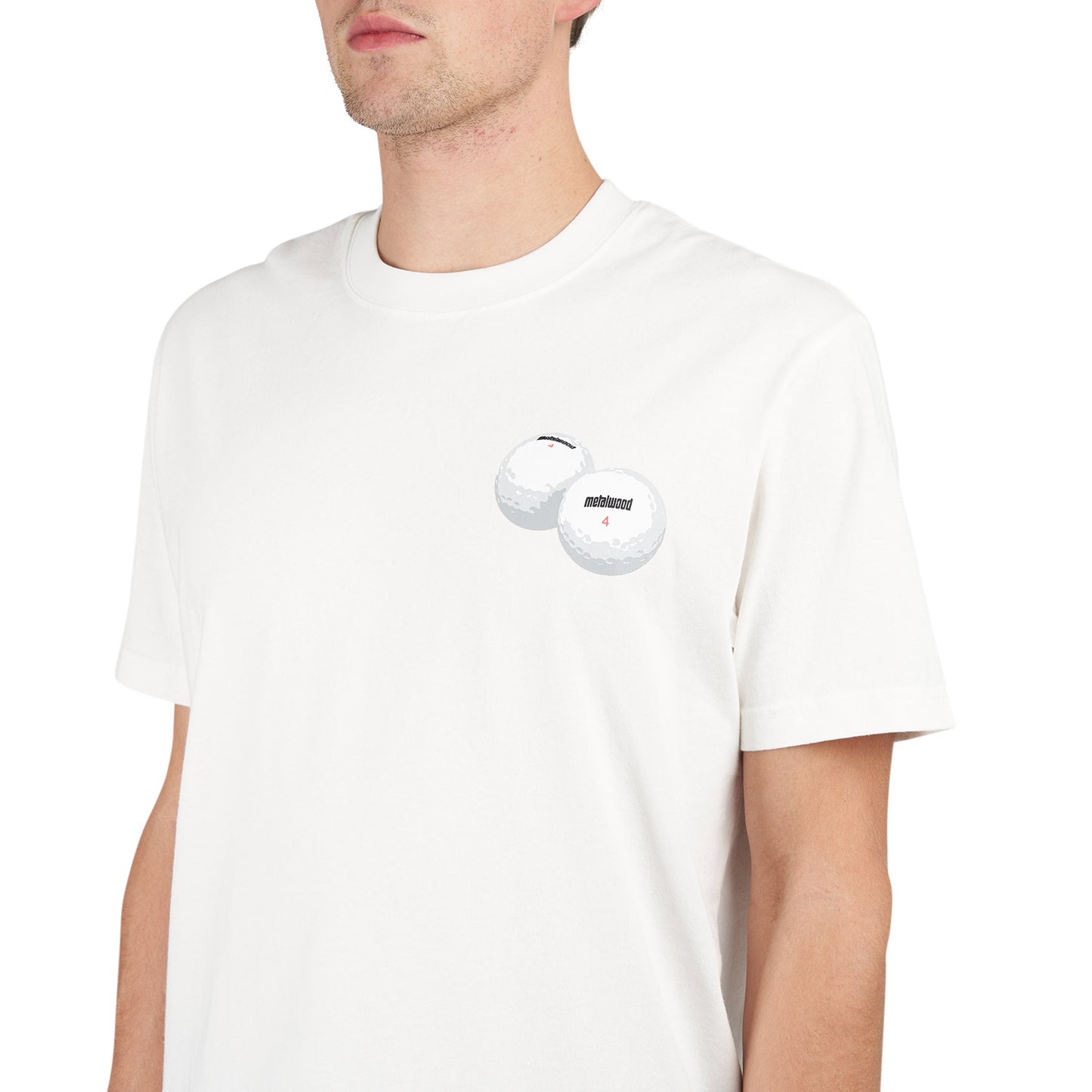 Metalwood Grab Your Balls T-Shirt (White)