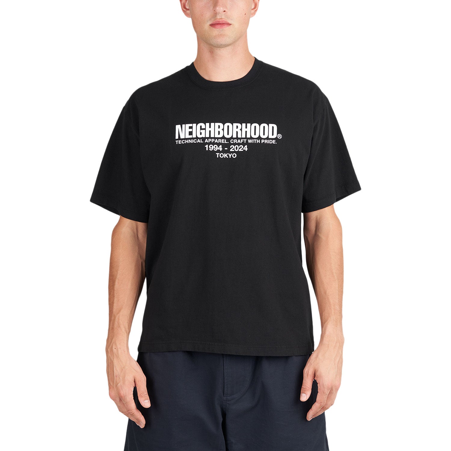 Neighborhood TEE SS-2 (Schwarz)  - Allike Store