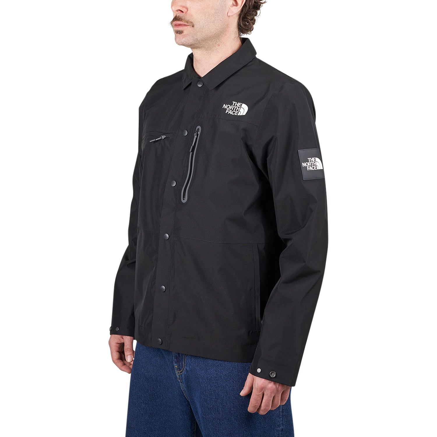 The North Face Amos Tech Overshirt (Schwarz)  - Allike Store