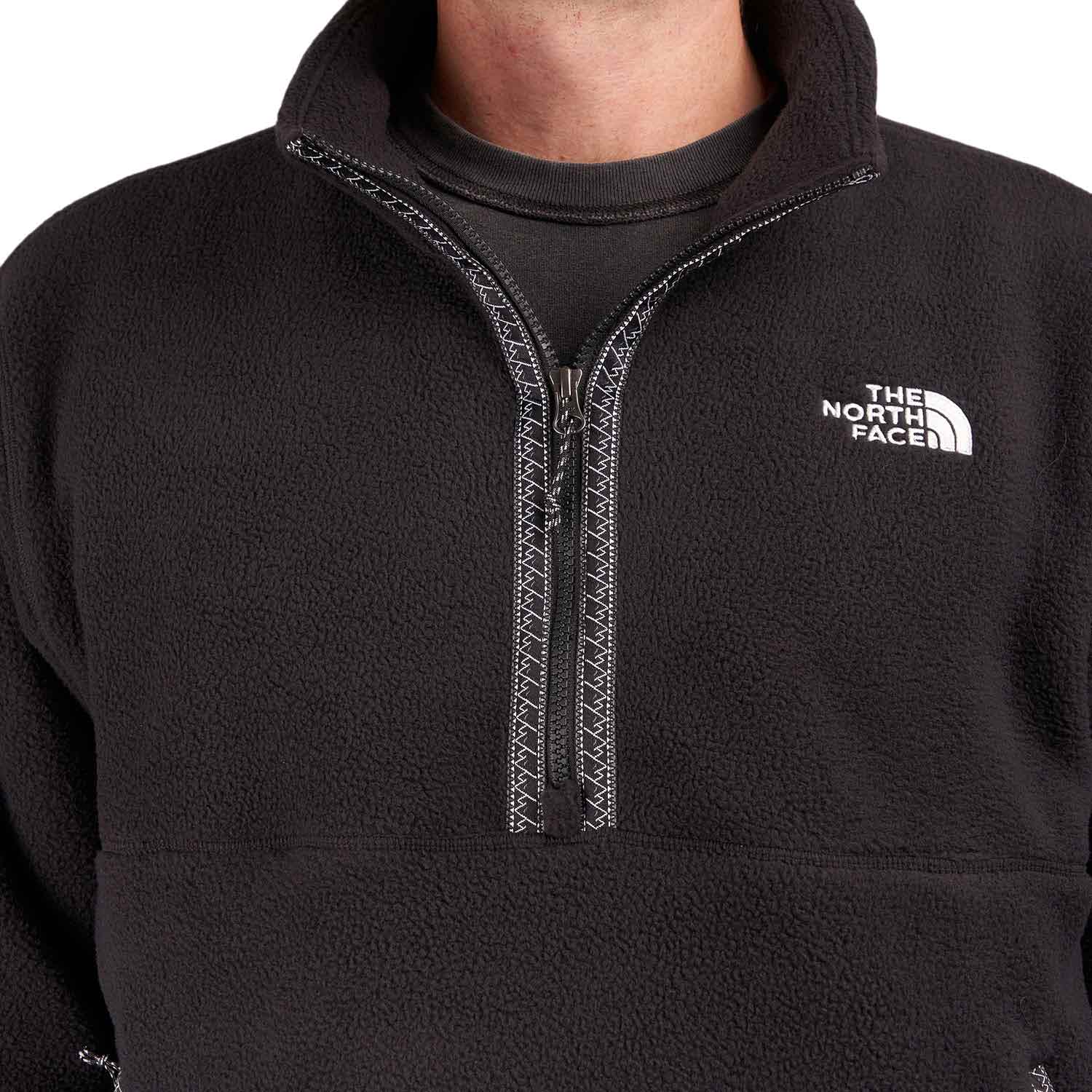 The North Face 1/4 Zip Pullover-Fleece (Schwarz)  - Allike Store