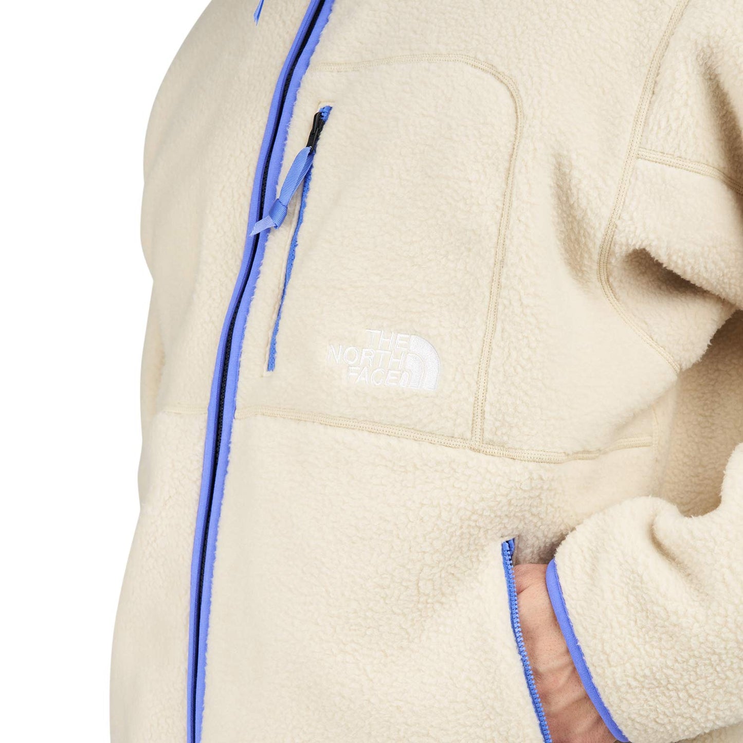 The North Face x Yinka Ilori Reversible Fleece Jacket (Beige / Schwarz) - Allike Store