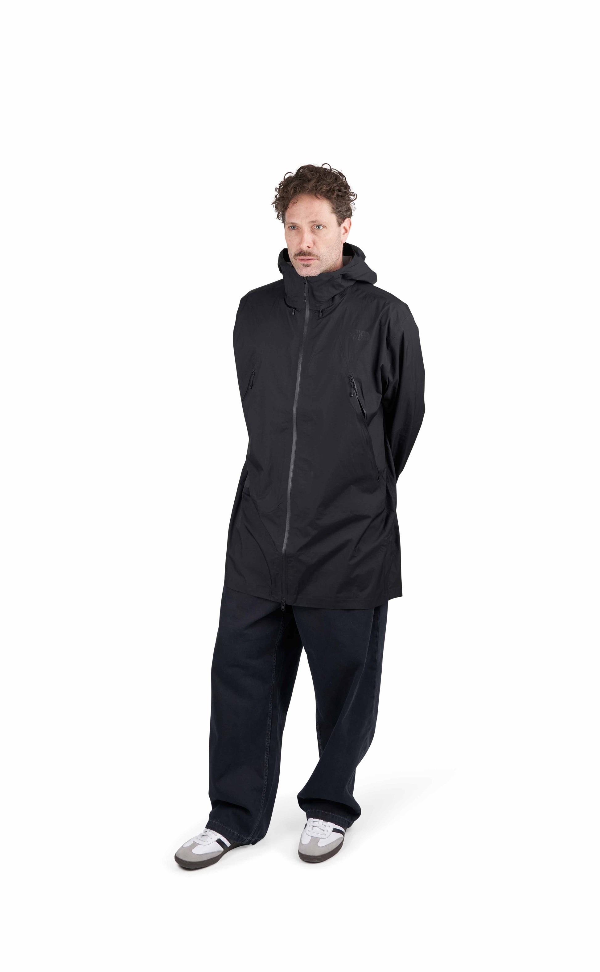 The North Face Packable Rain Parka (Schwarz) - Allike Store