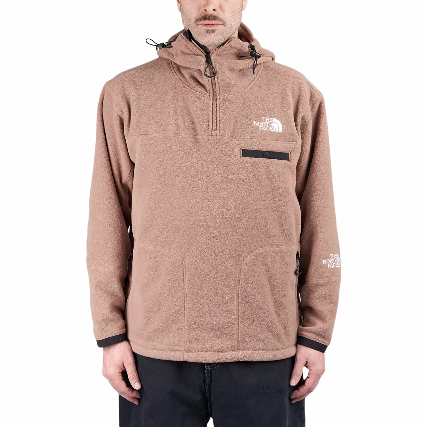 The North Face NSE Fleece Anorak Jacke (Braun) - Allike Store