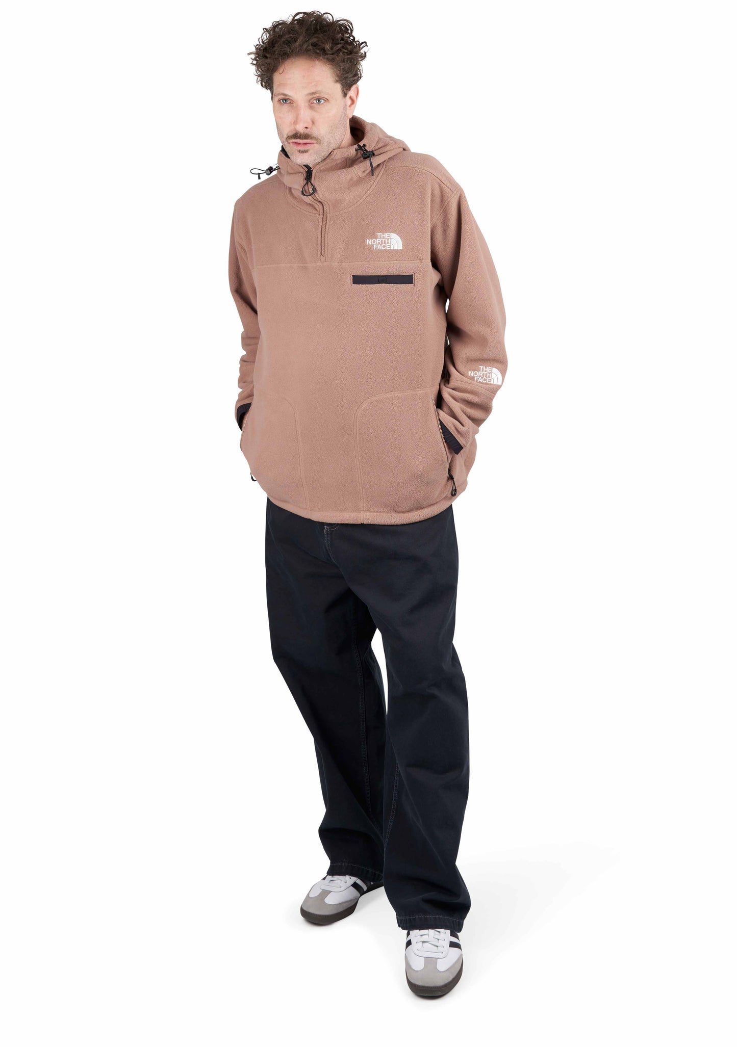 The North Face NSE Fleece Anorak Jacke (Braun) - Allike Store