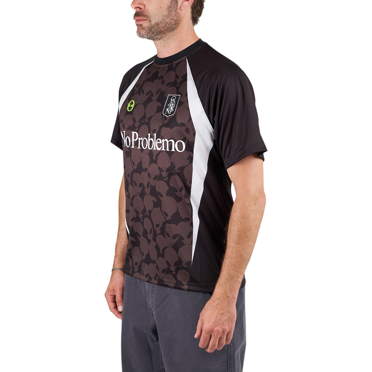 No Problemo Area 51 Football Shirt (Schwarz) - Allike Store