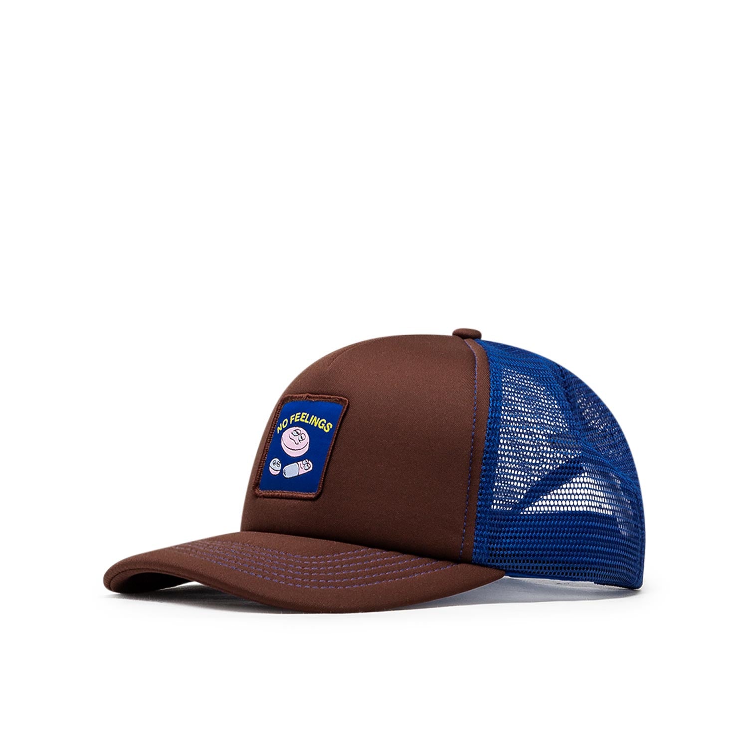 No Problemo Trucker Cap (Braun / Blau)  - Allike Store