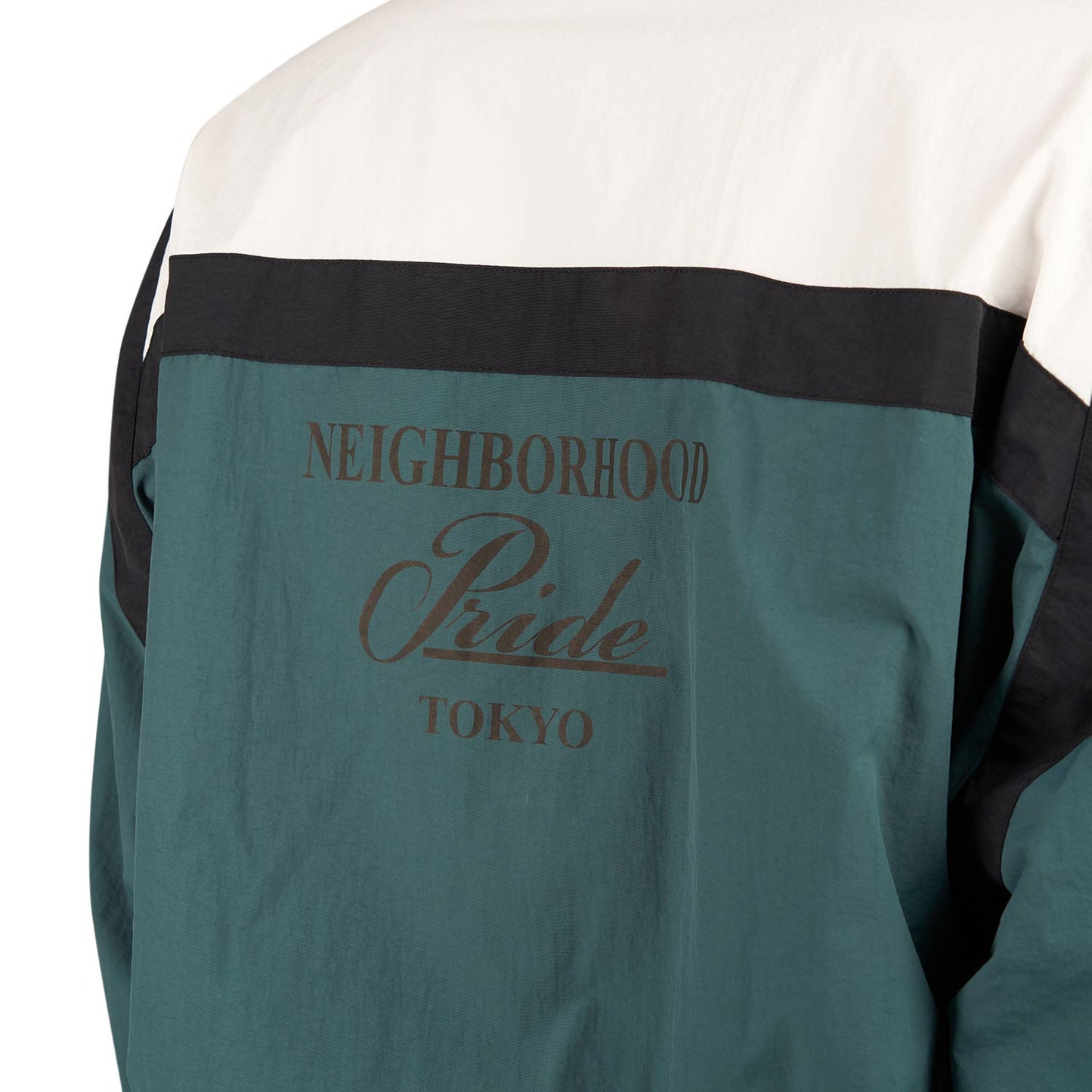 Neighborhood Track Jacket Mod (Grün / Schwarz / Weiss)  - Allike Store