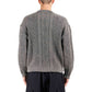 Neighborhood Washed Crewneck Cable Sweater (Schwarz)  - Allike Store