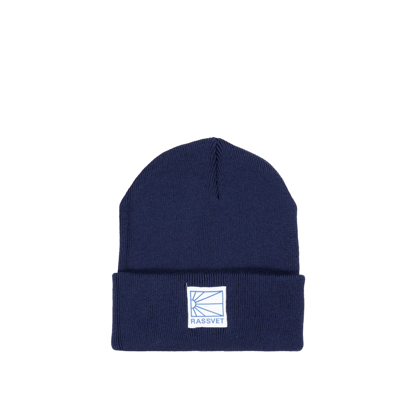 Rassvet Logo Tag Beanie (Navy) - Allike Store