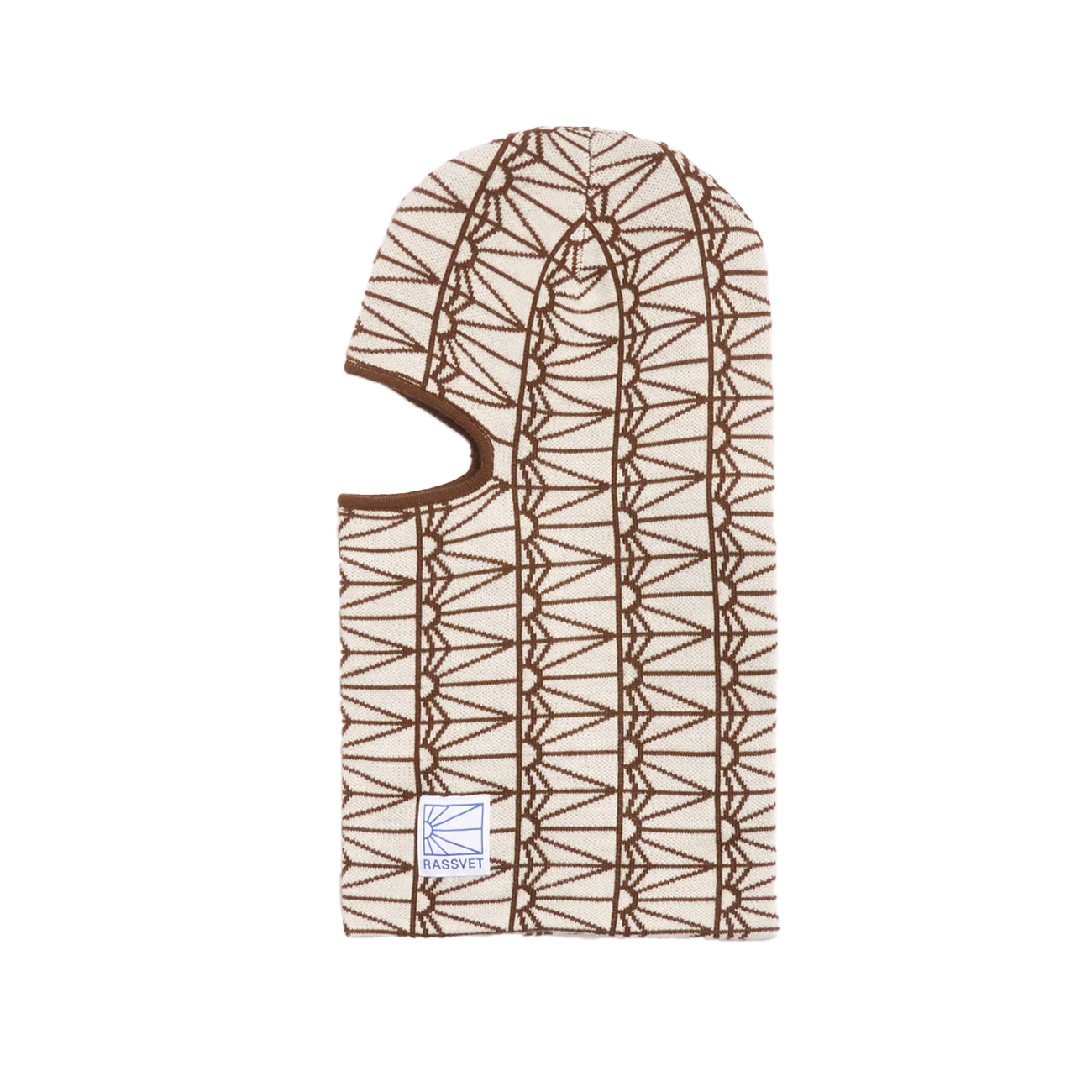 Rassvet Logo Balaclava (Beige) - Allike Store