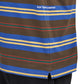 Pop Trading Company Striped Logo T-Shirt (Multi)  - Allike Store