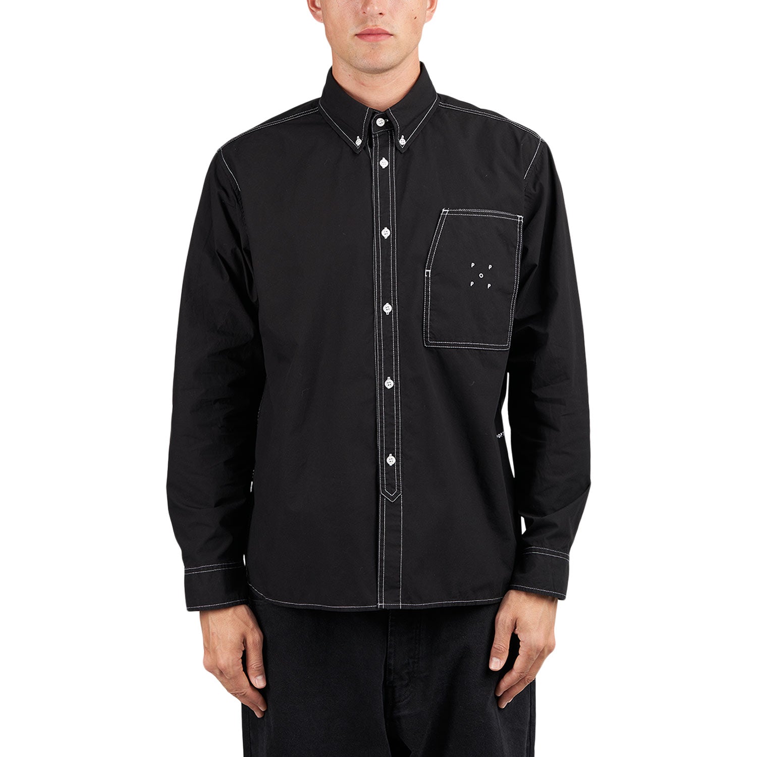 Pop Trading Company BD Shirt (Schwarz)  - Allike Store