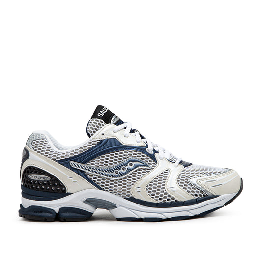 Saucony ProGrid Triumph 4 (Weiß / Blau)  - Cheap Sneakersbe Jordan Outlet