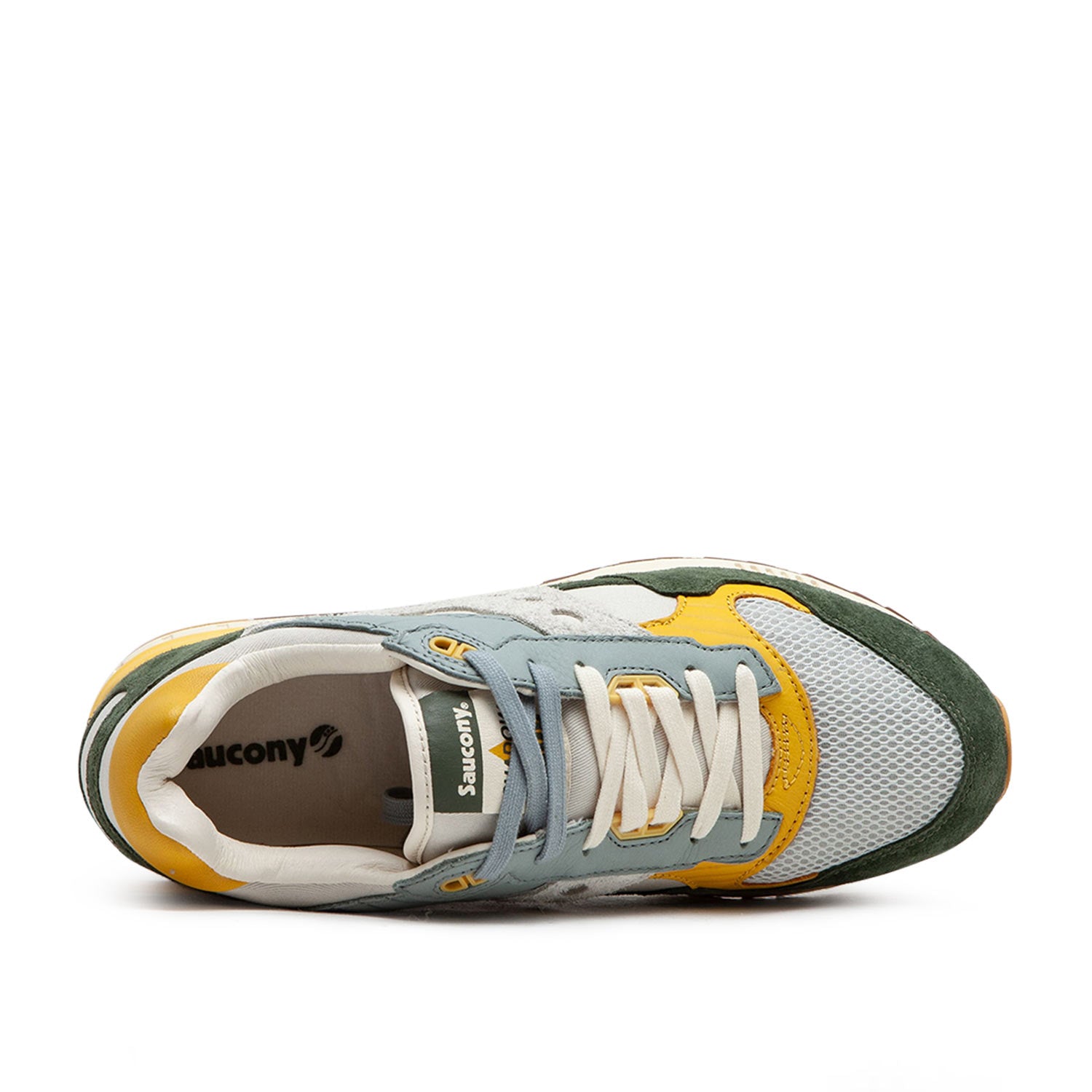 Saucony grey sale yellow