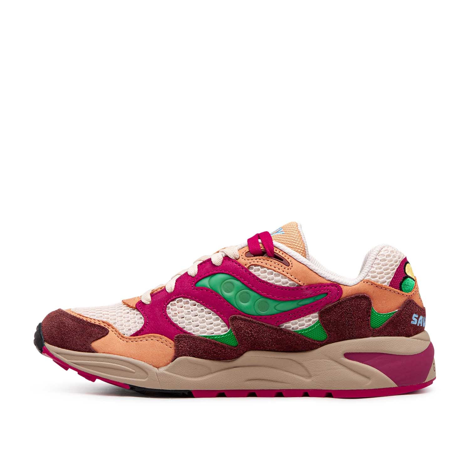 Pink and shop brown saucony