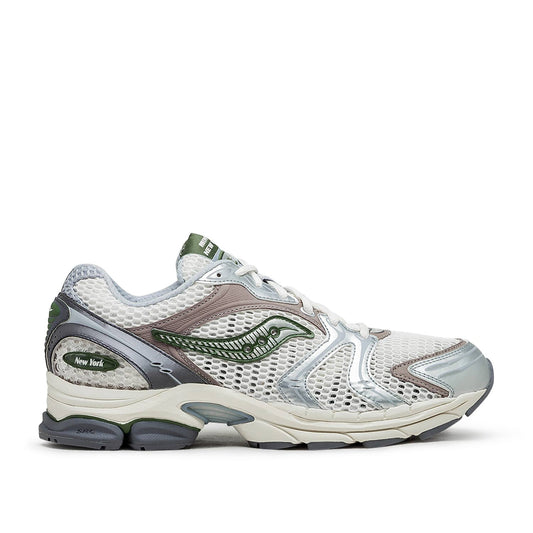 Saucony x Minted NY ProGrid Triumph 4 (Weiß / Silber / Grün)  - Allike Store