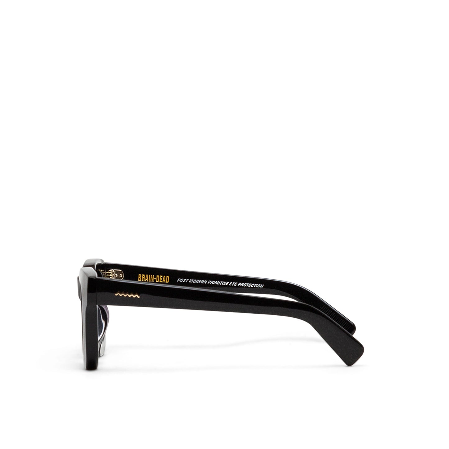 Brain Dead Elia Sunglasses (Schwarz / Lila)  - Allike Store