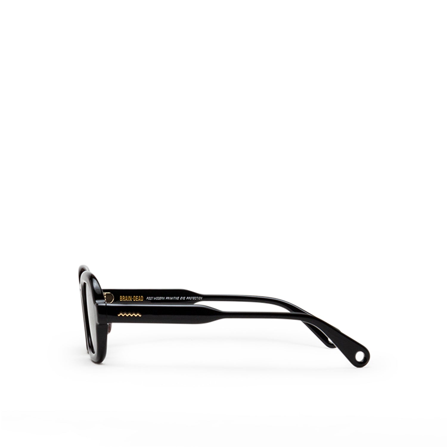 Brain Dead Newman Sunglasses (Schwarz / Lila)  - Allike Store