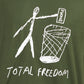T.I.M.E. Total Freedom SS Tee (Grün / Weiß)  - Allike Store