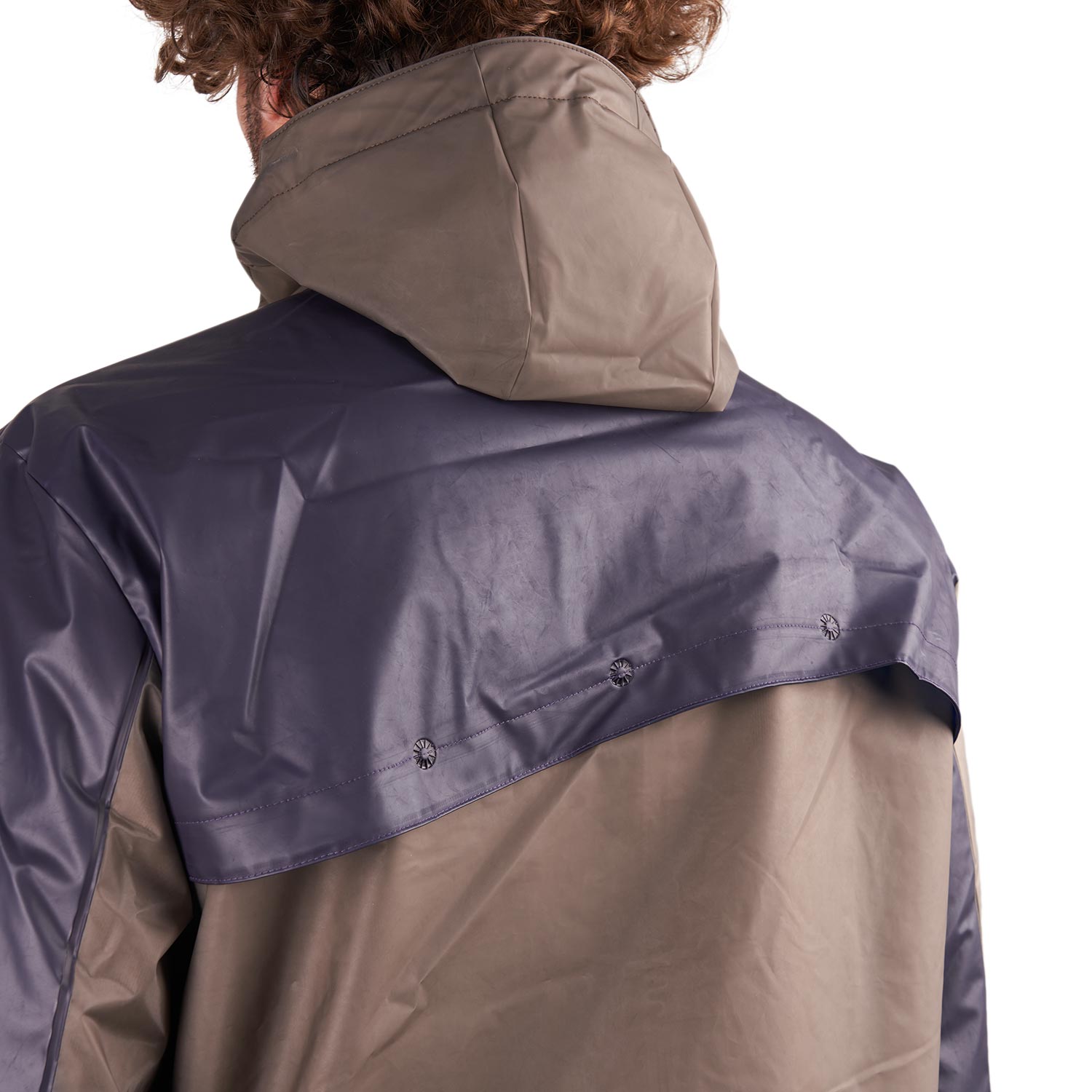Dime Translucent Tech Jacket (Grau)  - Allike Store