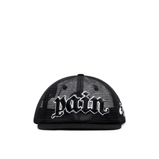 The Trilogy Tapes TTT Pain All-Over Mesh Trucker 6-Panel (Schwarz) - Allike Store